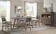 Intercon Oslo Gray/Weathered Chestnut Woven Back Stool-1