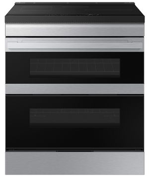 Samsung Bespoke 30" Fingerprint Resistant Stainless Steel Slide In Induction Range