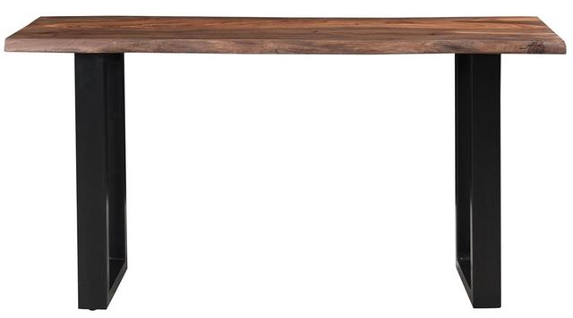Coast2Coast Home™ Bozeman Brown Console Table with Black Base-2