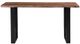 Coast2Coast Home™ Bozeman Brown Console Table with Black Base-2