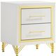 Coaster® Lucia 5-Piece Beige/White Eastern King Bedroom Set-3