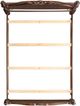 Elements International Northridge 3-Piece Cherry Queen Bedroom Set-1