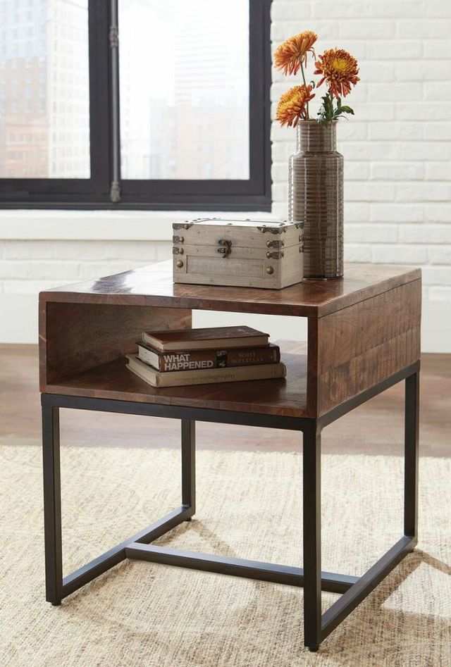 Warm Brown End Table - DISCONTINUED-4