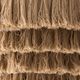 TOV Furniture Sarai Brass/Natural Fringe Pendant-5