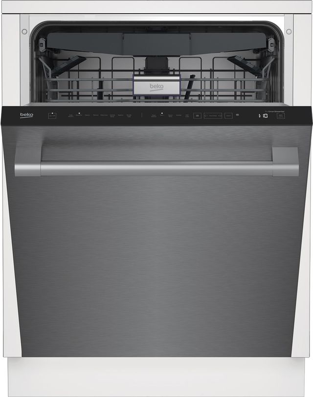 Beko 24" Fingerprint Free Stainless Steel Built In Dishwasher-0