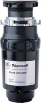 GE 1/3 HP Continuous Feed food Waste Disposer-Black-0