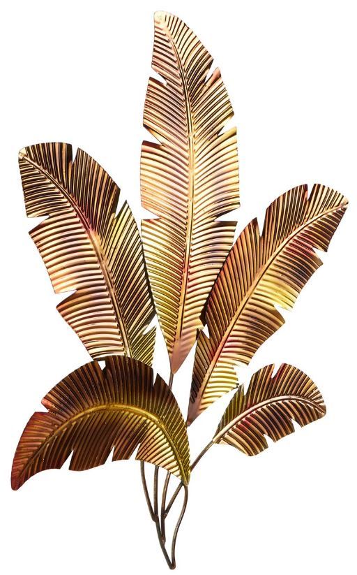 Deco Marche Multi-Colored Leaf Palm Home Wall Decor-1