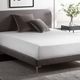 Weekender™ Jersey White Queen Mattress Protector-5