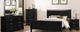 American Wholesale Furniture Louis Philippe Ebony Mirror-1
