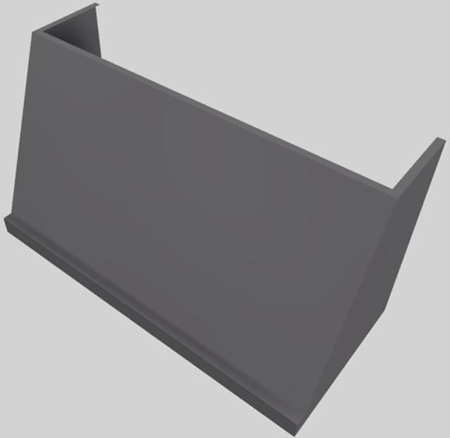 Vent-A-Hood® 54" Wall Mounted Range Hood-Gunsmoke-1