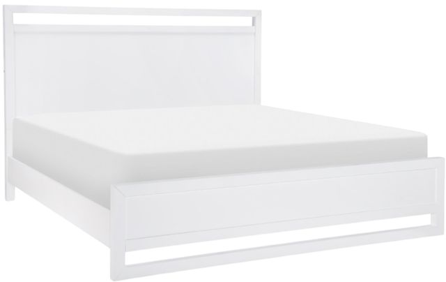 Legacy Classic Summerland White California King Panel Bed-0