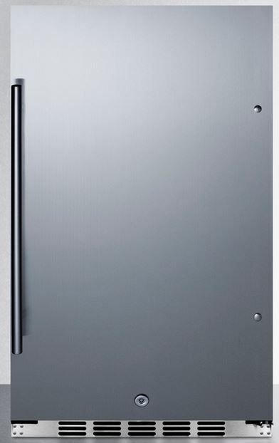 Summit® 3.1 Cu. Ft. Stainless Steel Under the Counter Refrigerator-0