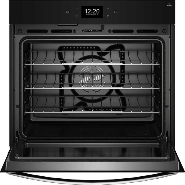 Whirlpool® 30" FingerPrint Resistant Stainless Steel Single Electric Wall Oven-1