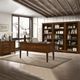 Intercon San Mateo Tuscan Half Ped Desk-1