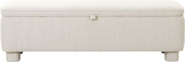 Moe's Home Collection Ichigo Light Grey Storage Bench-2