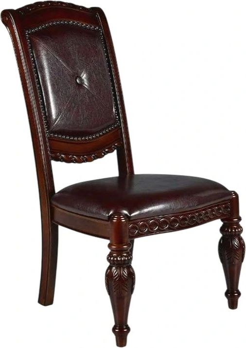 Steve Silver Co. Antoinette Brown Cherry Side Chair-0