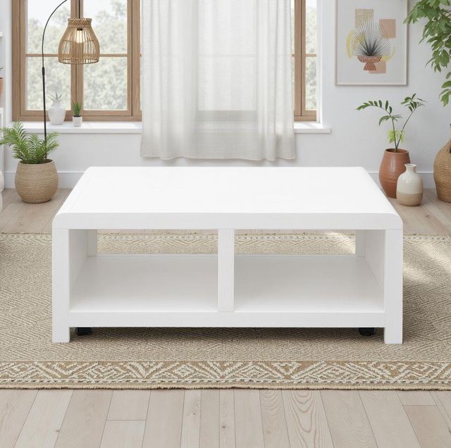 Legends Home Haven White Coffee Table-1