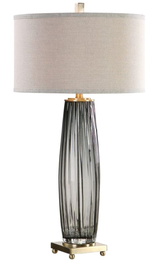 Uttermost® Vilminore Charcoal Gray Table Lamp-0