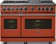 Viking® 7 Series 48" Spiced Cider Pro Style Dual Fuel Range-2