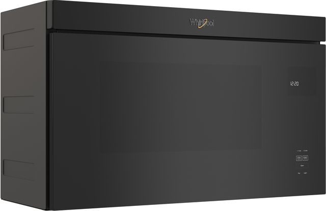 Whirlpool® 1.1 Cu. Ft. Black Over The Range Microwave-1