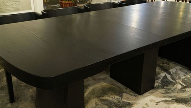 Signature Design by Ashley® Haldenwick Black Dining Table-2