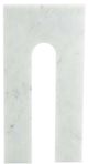 A & B Home White Decorative Marble Roman Arch Sculpture-3