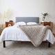 Hush Knit Grey Weighted Blanket-3