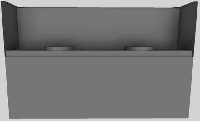 Vent-A-Hood® 48" Gunsmoke Wall Mounted Range Hood-4