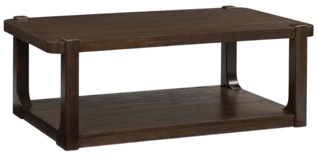 Signature Design by Ashley® Breckington Dark Brown Cocktail  Table-0