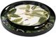 A & B Home 2-Piece Black/Green Botanical Decorative Trays-1