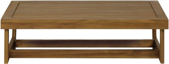 Linon Bluffton Natural Wooden Outdoor Cocktail Table-3