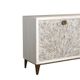 Bassett Mirror Astrid Whitewash Server-2