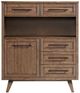 Intercon Oslo Weathered Chestnut Pantry Cabinet-2