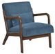 Homelegance® Twill Blue/Brown Accent Chair-0