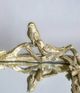 A & B Home Gold Mirrored Tray with Birds-4