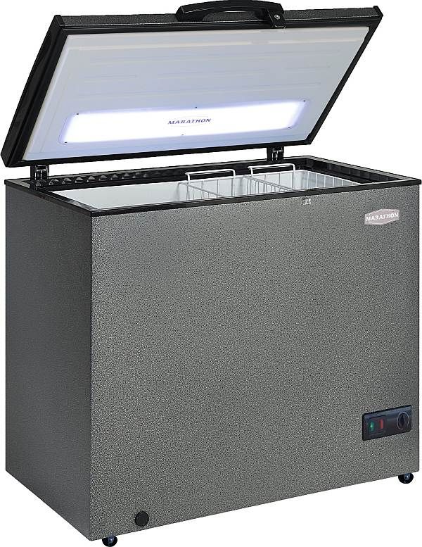 Marathon 37" 7.1 Cu. Ft. Granite Garage Ready Chest Freezer-1