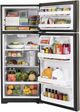 GE® 17.5 Cu. Ft. Slate Top Freezer Refrigerator-2