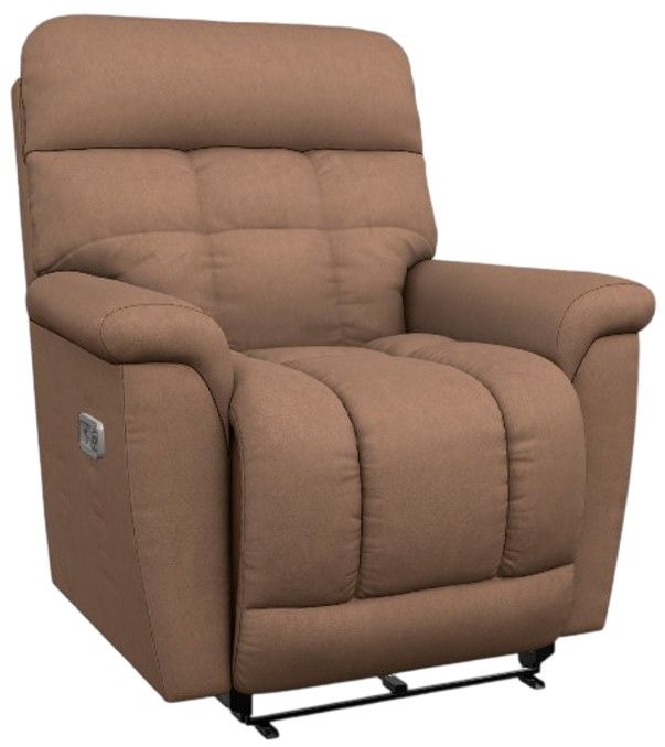 La-Z-Boy® Fulton Chestnut Power Wall Recliner with Headrest and Lumbar-0