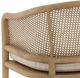 Dovetail Furniture Camile Beige/Natural Dining Chair-4