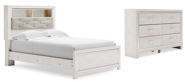 Signature Design by Ashley® Altyra 2-Piece Full Panel Bookcase Bed Set-0