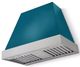 AGA Euclid 36" Salcombe Blue Wall Mounted Range Hood with Brushed Nickel Trim-0