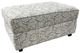 Luke Home Shelby Squared Cream Storage Ottoman-0