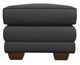 La-Z-Boy® Mackenzie Navy Leather Ottoman-3