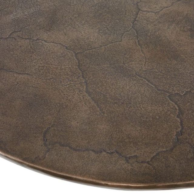Uttermost® Madrone Golden Dark Bronze Metal Indoor-Outdoor Bistro Table-3