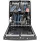 GE® ENERGY STAR® 24" White Top Control Built-In Dishwasher with Sanitize Cycle-4