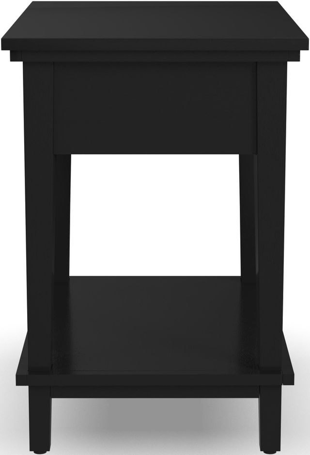homestyles® Oak Park Black Open Nightstand-3