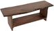 Jofran Inc. Global Archive Cooper Light Chestnut Storage Bench-3
