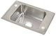Elkay Celebrity® Brushed Satin Stainless Steel 25'' x 17'' x 7" 2-Hole Single Bowl Drop-in Sink-0