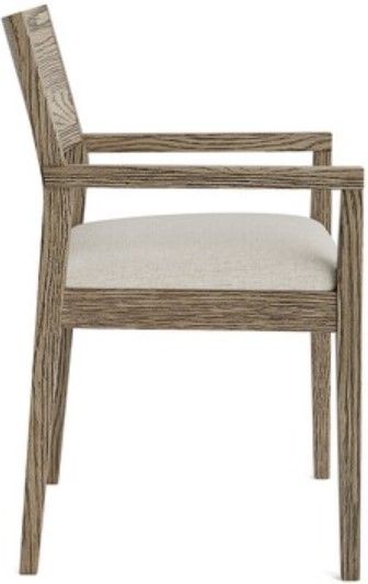 Bassett® Furniture Customizable BenchMade Merrill Oak Upholstered Dining Chair-2