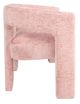 Jofran Inc. Urban Archive Gwen Pink Upholstered Bench-3